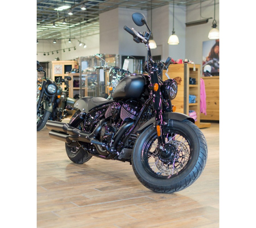 2024 Indian Chief Bobber Dark Horse Black Smoke