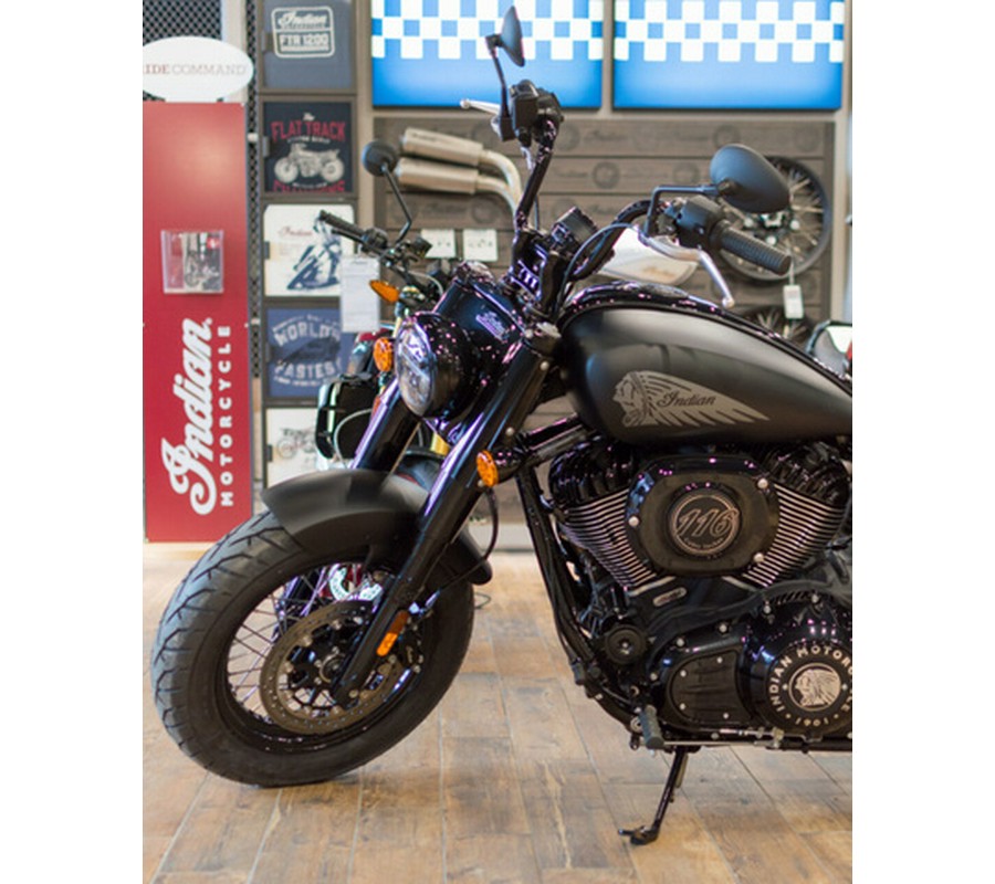 2024 Indian Chief Bobber Dark Horse Black Smoke