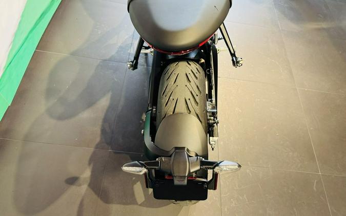 2022 Triumph Trident 660 Silver Ice Diablo Red