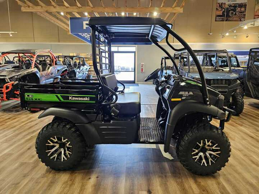2026 Kawasaki MULE SX 4x4 XC LE Metallic Onyx Black - 110100