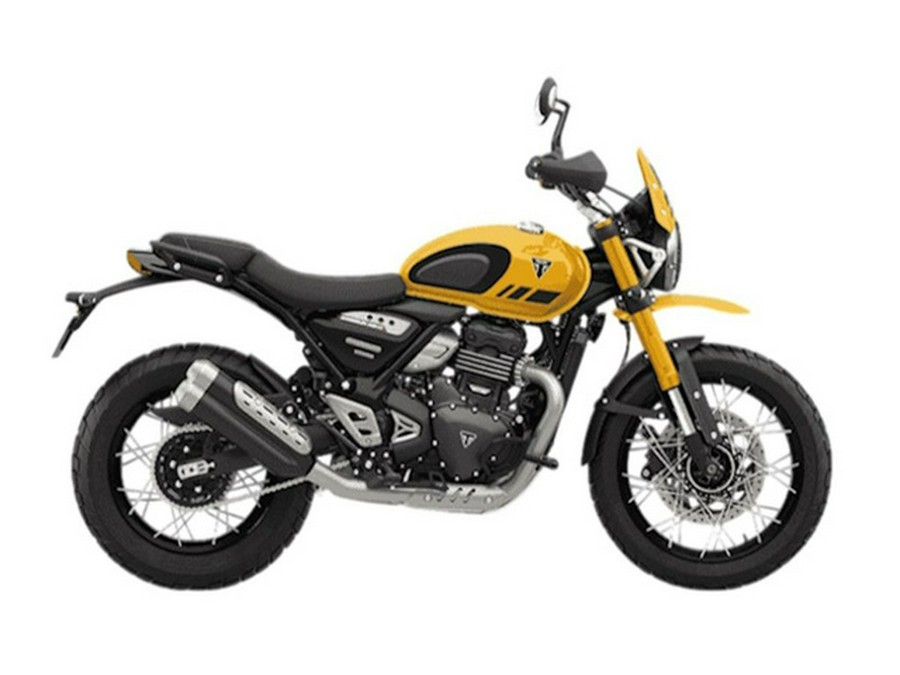 2026 Triumph Scrambler 400 XC Racing Yellow