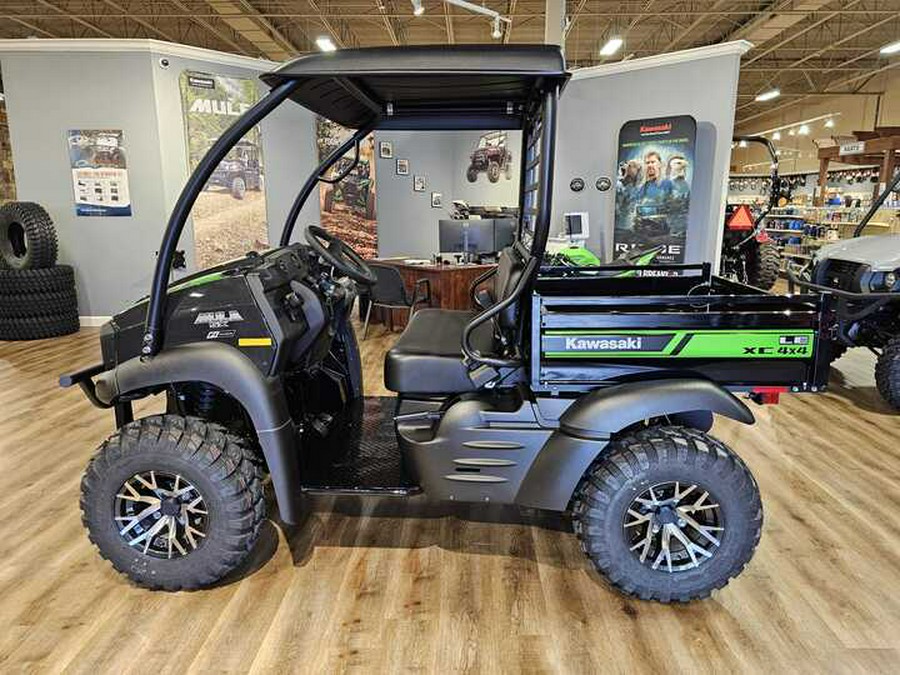 2026 Kawasaki MULE SX 4x4 XC LE Metallic Onyx Black - 110099