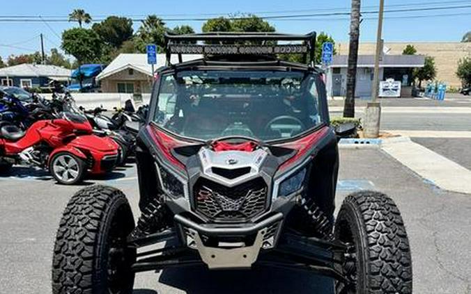 2024 Can-Am® Maverick X3 X rs Turbo RR with Smart-Shox Fiery Red & Hyper Silver