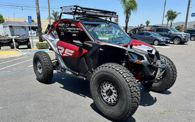 2024 Can-Am® Maverick X3 X rs Turbo RR with Smart-Shox Fiery Red & Hyper Silver