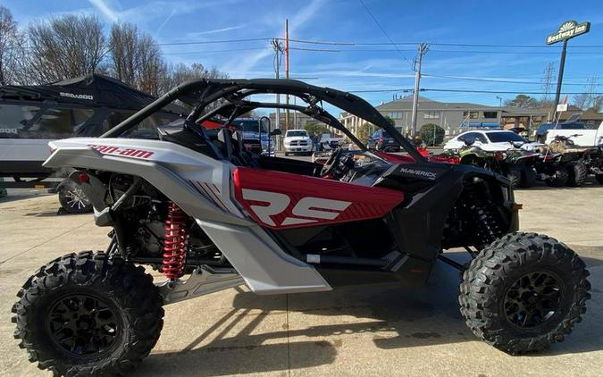 2024 Can-Am® Maverick X3 RS Turbo Fiery Red & Hyper Silver