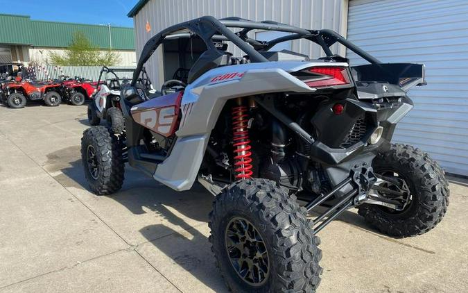 2024 Can-Am® Maverick X3 RS Turbo Fiery Red & Hyper Silver