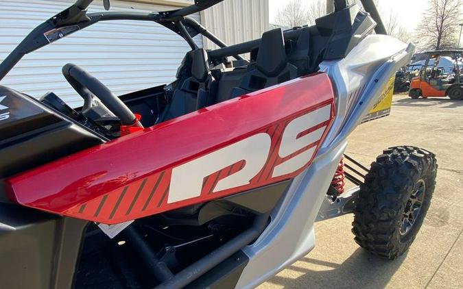 2024 Can-Am® Maverick X3 RS Turbo Fiery Red & Hyper Silver