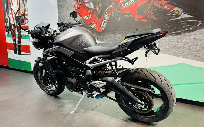 2024 Triumph Street Triple 765 R Silver Ice