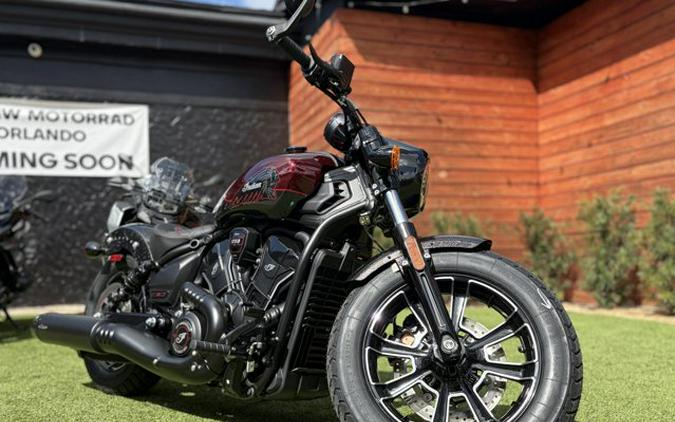 2026 Indian 125 SCOUT BOBBR, 125 RED W/ BLK CRSTL, 49ST 125th Anniversar