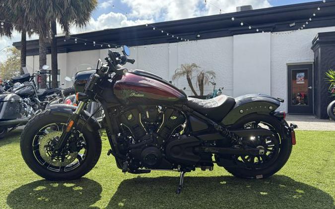 2026 Indian 125 SCOUT BOBBR, 125 RED W/ BLK CRSTL, 49ST 125th Anniversar