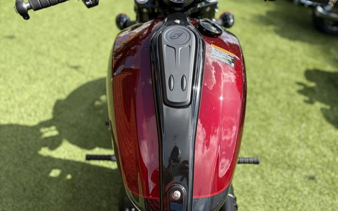2026 Indian 125 SCOUT BOBBR, 125 RED W/ BLK CRSTL, 49ST 125th Anniversar