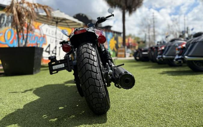 2026 Indian 125 SCOUT BOBBR, 125 RED W/ BLK CRSTL, 49ST 125th Anniversar