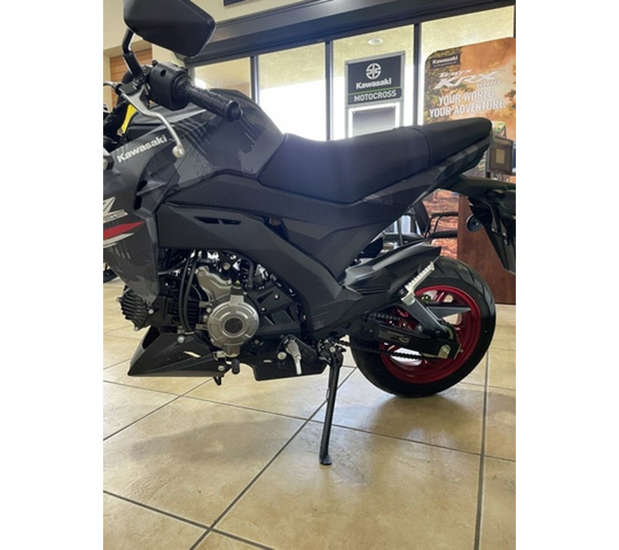 2024 Kawasaki Z125 PRO Cypher Camo Gray MatteMetallic Matte Car