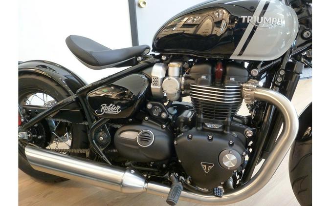 2024 Triumph Bonneville Bobber Jet Black/Ash Gray