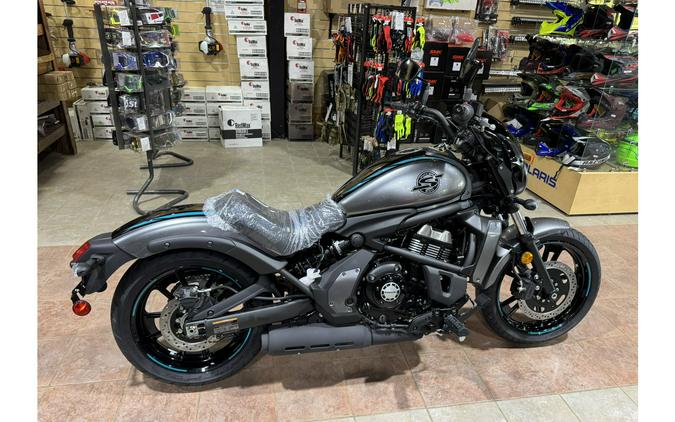 2025 Kawasaki Vulcan® S Café 650 - Metallic Moondust Gray / Metallic Spark Black