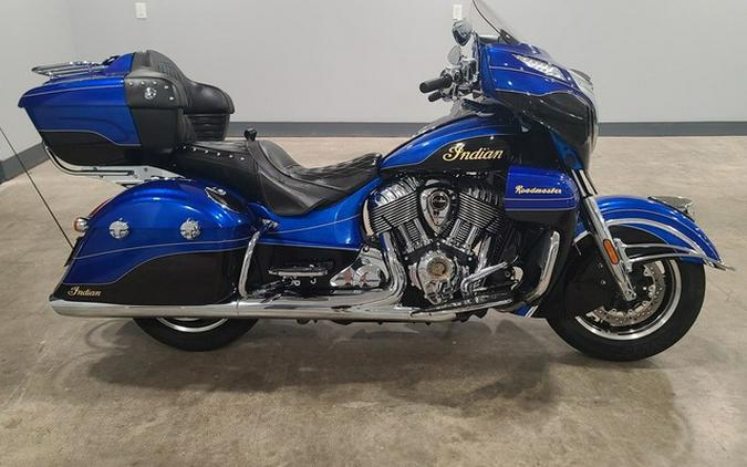 2018 Indian Roadmaster Elite ABS Cobalt Candy / Black Crystal W/ 23K Gold Trim
