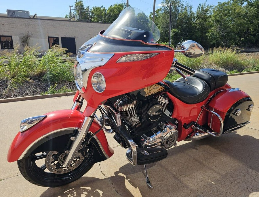 2017 Indian Motorcycle® Chieftain® Limited Wildfire Red over Thunder Black