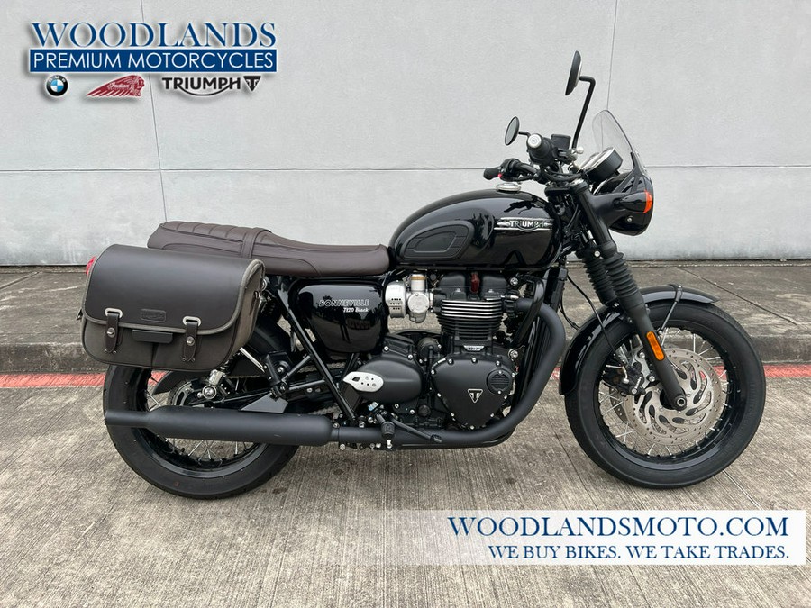 2022 Triumph Bonneville T120 Black Jet Black