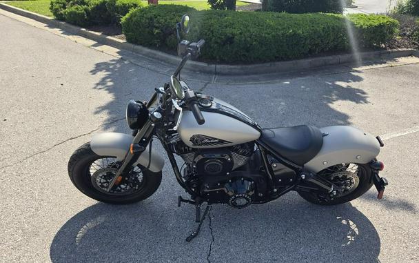 2023 Indian Motorcycle® Chief® Bobber Dark Horse® Silver Quartz Smoke