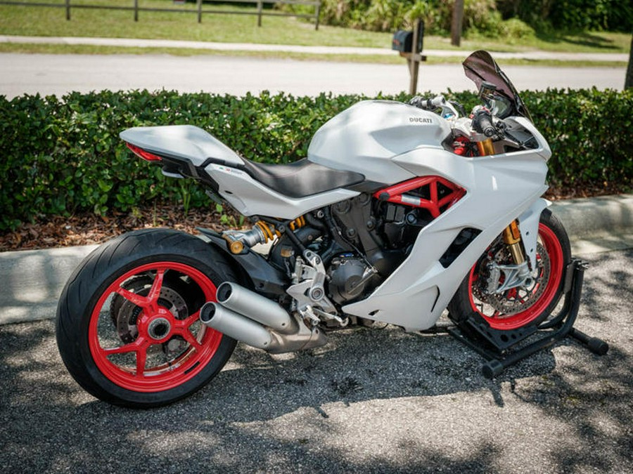 2018 Ducati SuperSport S White Silk