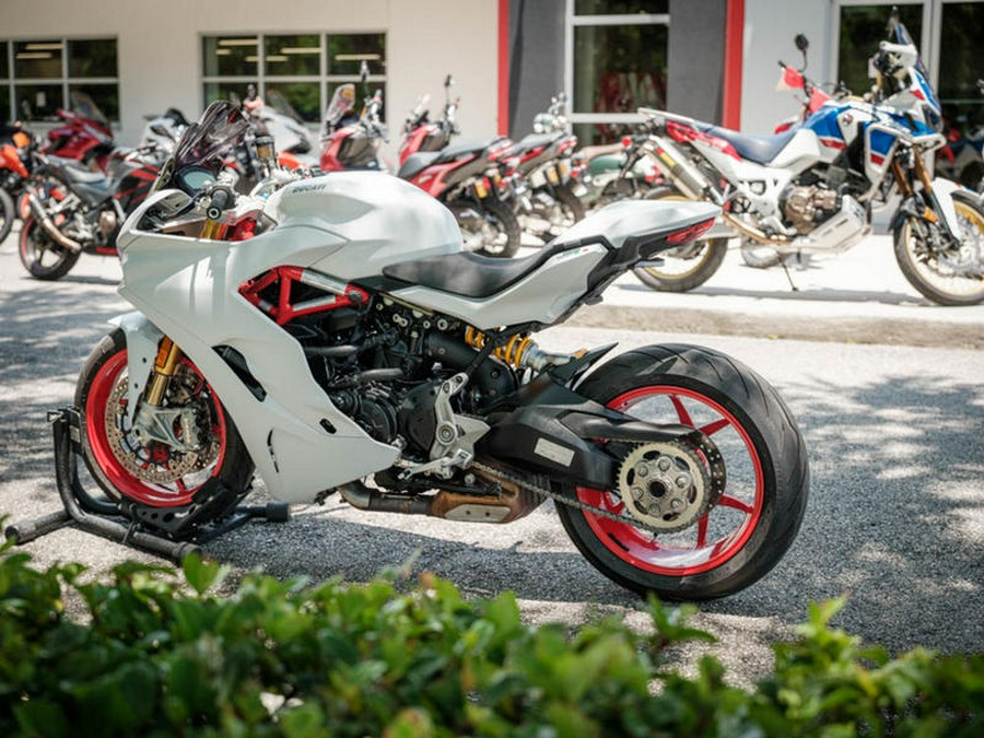 2018 Ducati SuperSport S White Silk