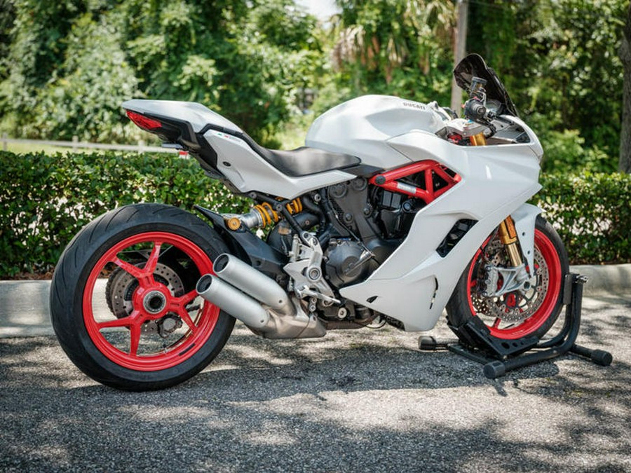 2018 Ducati SuperSport S White Silk