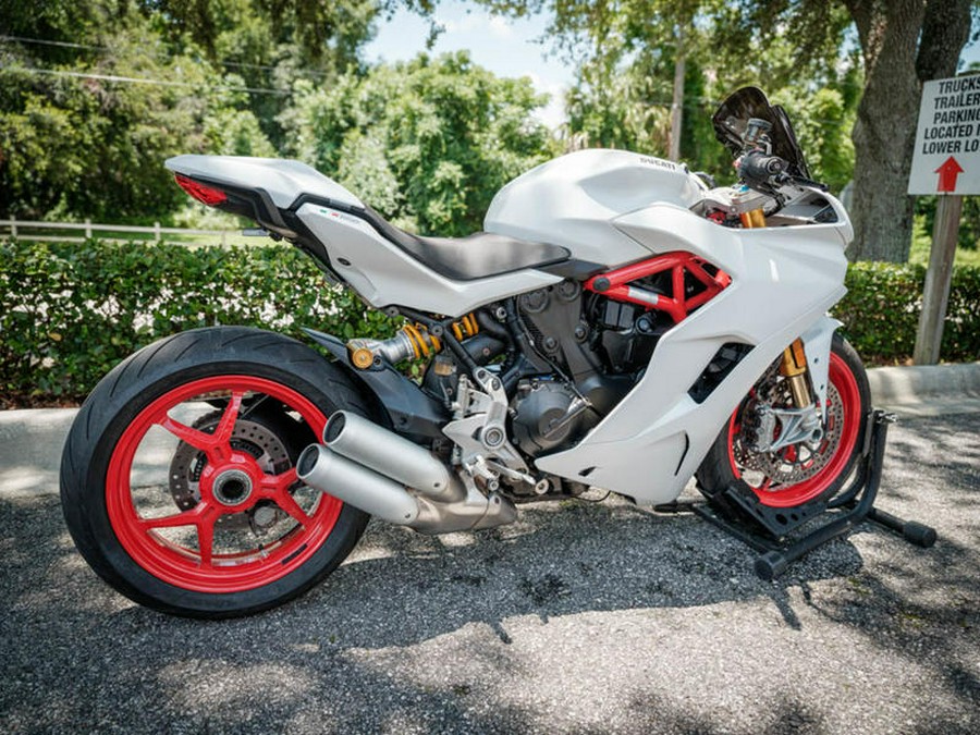 2018 Ducati SuperSport S White Silk