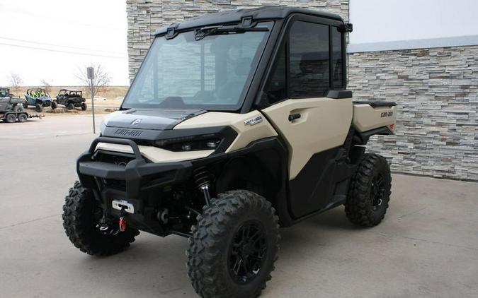 2026 Can-Am® Defender Limited HD11 Desert Tan & Carbon Black