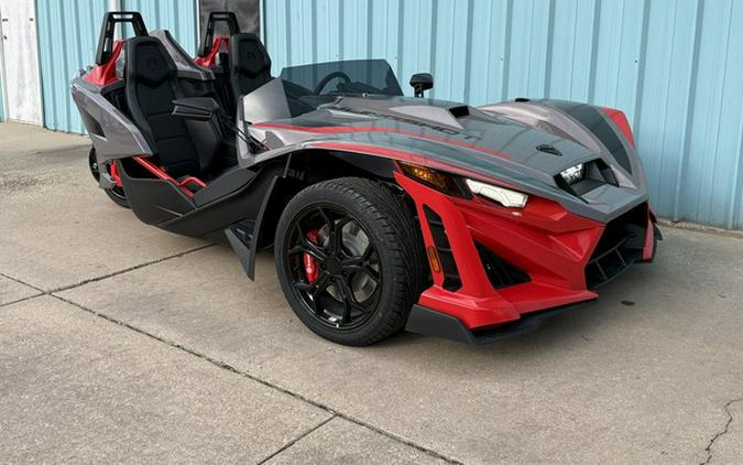 2026 Polaris Slingshot R AutoDrive Radiant Gray with Indy Red P