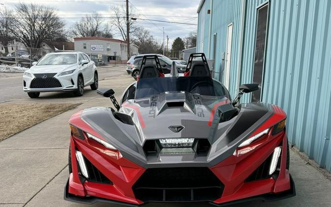 2026 Polaris Slingshot R AutoDrive Radiant Gray with Indy Red P