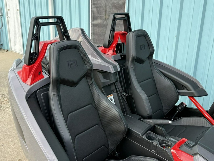 2026 Polaris Slingshot R AutoDrive Radiant Gray with Indy Red Pearl