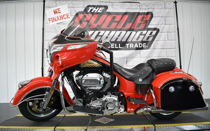 2017 Indian Motorcycle® Chieftain® Wildfire Red Over Thunder Black