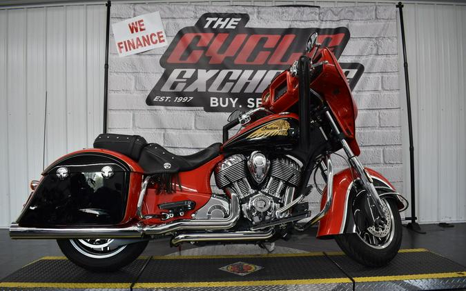 2017 Indian Motorcycle® Chieftain® Wildfire Red Over Thunder Black