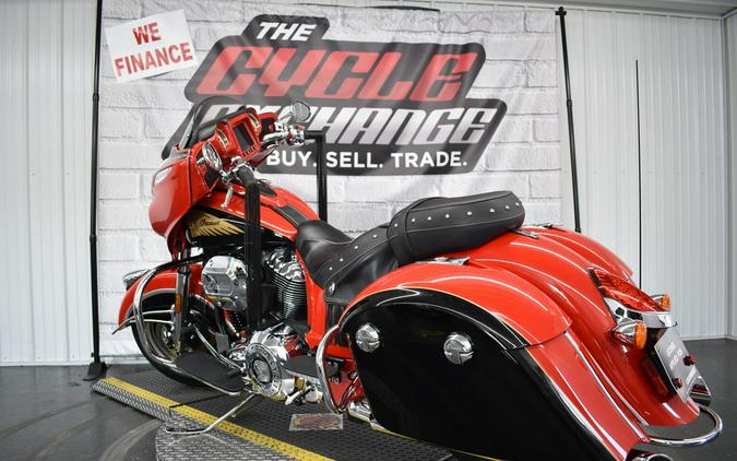 2017 Indian Motorcycle® Chieftain® Wildfire Red Over Thunder Black