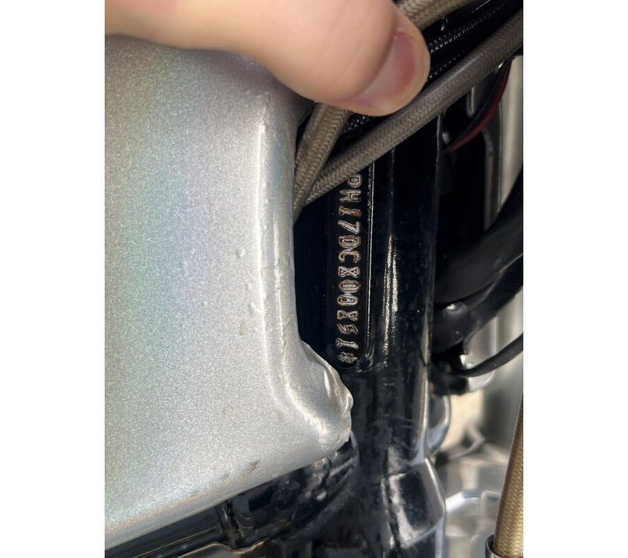 2013 Harley-Davidson® V-Rod Muscle® White Hot Denim