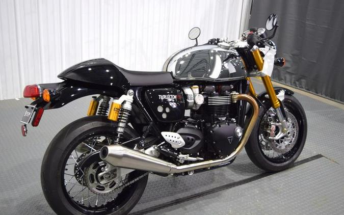 2023 Triumph Thruxton RS Jet Black / Silver Ice