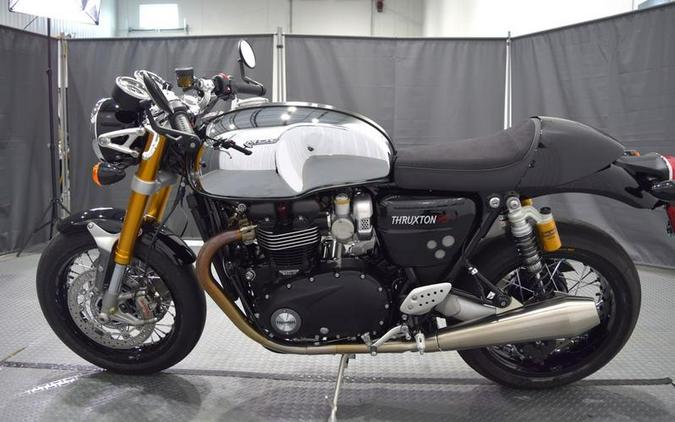 2023 Triumph Thruxton RS Jet Black / Silver Ice