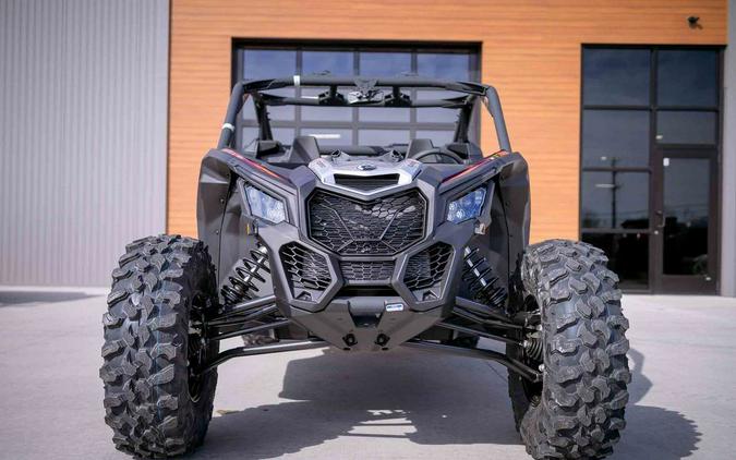 2024 Can-Am® Maverick X3 DS Turbo Fiery Red & Hyper Silver