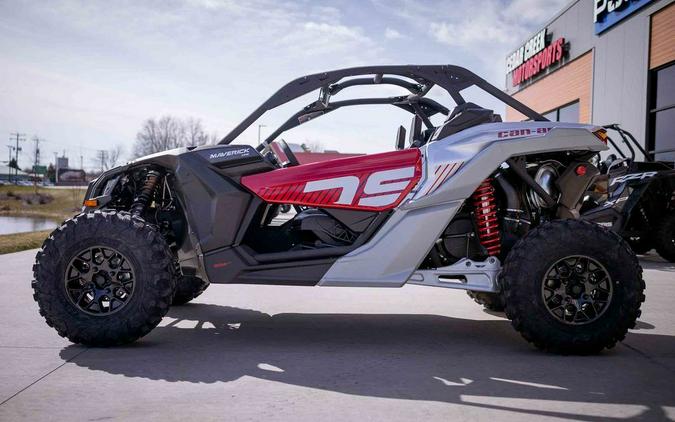 2024 Can-Am® Maverick X3 DS Turbo Fiery Red & Hyper Silver