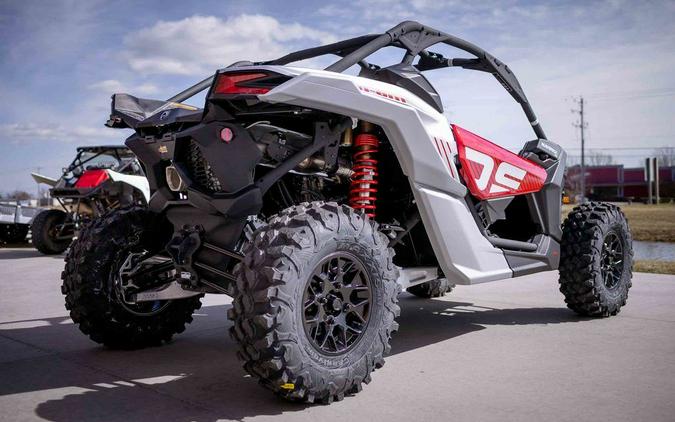 2024 Can-Am® Maverick X3 DS Turbo Fiery Red & Hyper Silver