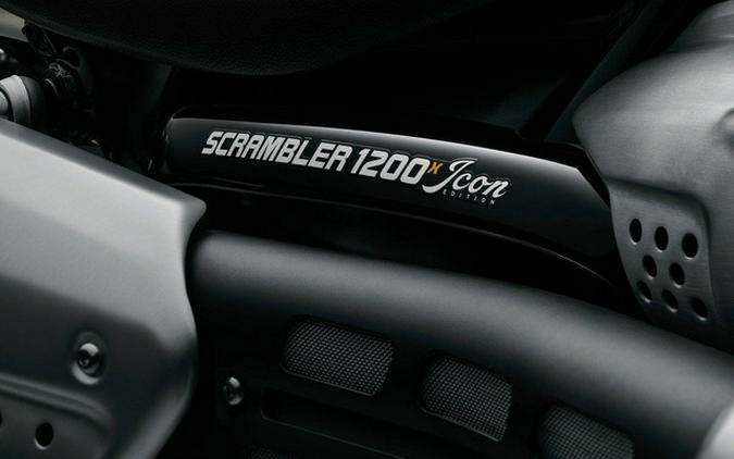 2025 Triumph Scrambler 1200 X Icon Edition