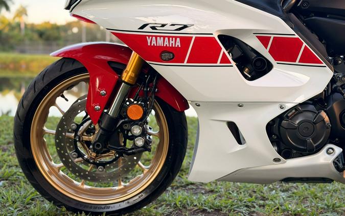 2022 Yamaha Motor Corp., USA YZF-R7 World GP 60th Anniversary Edition