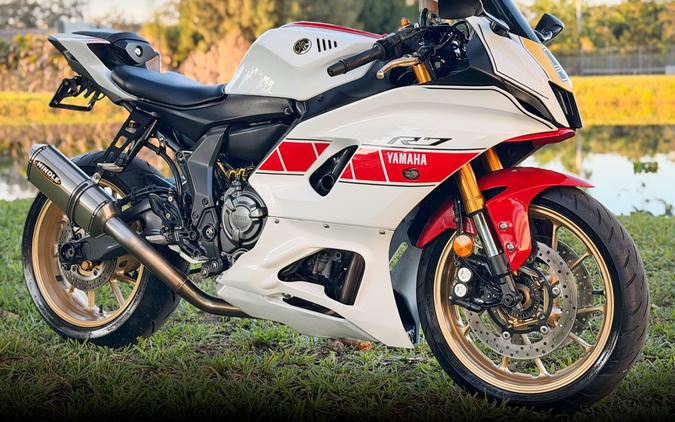 2022 Yamaha Motor Corp., USA YZF-R7 World GP 60th Anniversary Edition