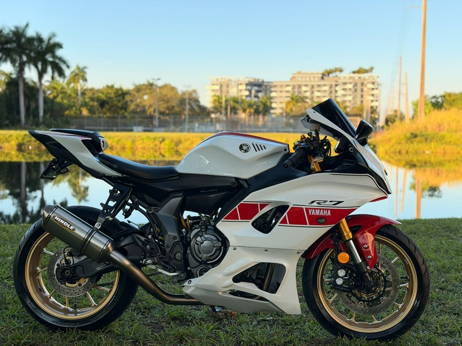 2022 Yamaha Motor Corp., USA YZF-R7 World GP 60th Anniversary Edition