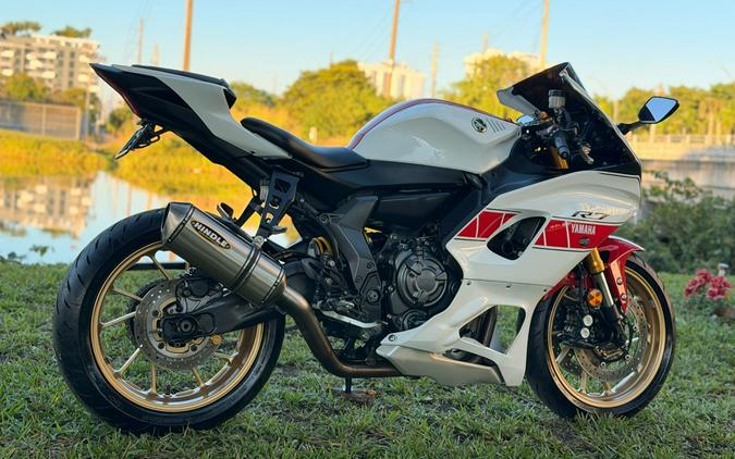 2022 Yamaha Motor Corp., USA YZF-R7 World GP 60th Anniversary Edition