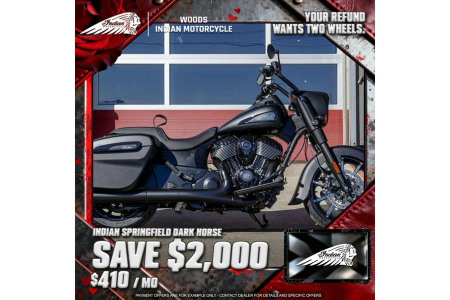 2025 Indian Motorcycle Springfield Dark Horse