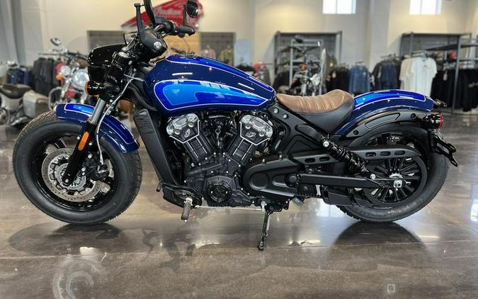 2023 Indian Motorcycle® Scout® Bobber ABS Springfield Blue Metallic