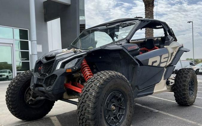 2022 Can-Am Maverick X3 X Rs Turbo RR With Smart-Shox Desert Tan / Carbon Black / Can-A