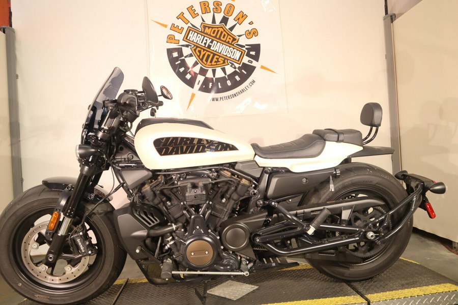 2022 Harley-Davidson Sportster S White Sand Pearl