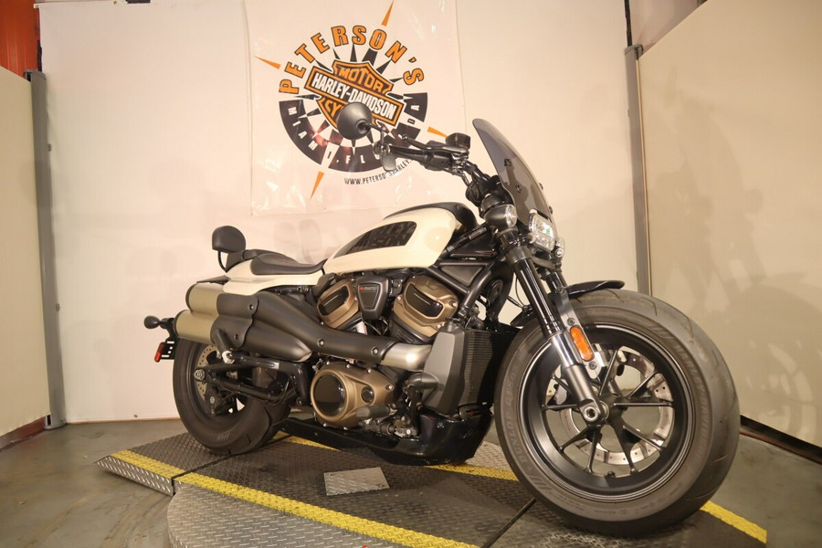 2022 Harley-Davidson Sportster S White Sand Pearl